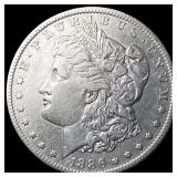 1886-O Silver Morgan Dollar NEARLY UNCIRCULATED