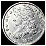 1833 Silver Capped Bust Dime CLOSELY  UNCIRCULATE