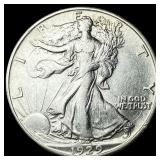 1929-D Silver Walking Liberty Half Dollar  CLOSEL