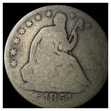 1854-O Silver Seated Liberty Half Dollar HIGH  GR