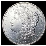 1921 Silver Morgan Dollar CLOSELY UNCIRCULATED