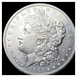 1885-S Silver Morgan Dollar CLOSELY UNCIRCULATED