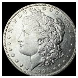 1896-S Silver Morgan Dollar CHOICE AU
