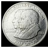 1923-S Silver Monroe Doctrine Half Dollar CLOSELY