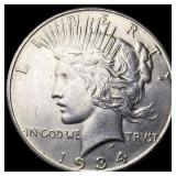 1934-D Silver Peace Dollar HIGH GRADE