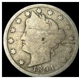 1894 Liberty Head Nickel NICELY CIRCULATED