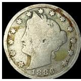 1886 Liberty Head Nickel NICELY CIRCULATED