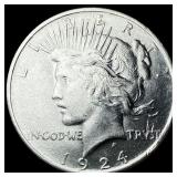 1924 Silver Peace Dollar UNCIRCULATED