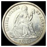 1873 Silver Seated Liberty Dime UNCIRCULATED