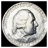 1927 Silver Vermont Half Dollar CLOSELY  UNCIRCUL