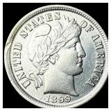 1899 Barber Dime CLOSELY UNCIRCULATED