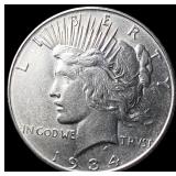1934 Peace Silver Dollar CLOSELY UNCIRCULATED