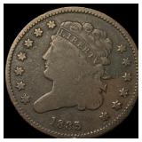 1835 Classic Head Half Cent NICELY CIRCULATED