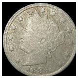 1886 Liberty Head Nickel NICELY CIRCULATED