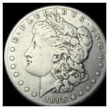 1895-O Silver Morgan Dollar ABOUT  UNCIRCULATED