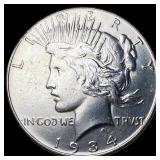 1934 Silver Peace Dollar UNCIRCULATED