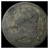 1836 Capped Bust Half Dollar LIGHTLY CIRCULATED