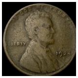 1924-D Lincoln Wheat Cent LIGHTLY CIRCULATED