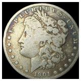 1901-S Silver Morgan Dollar NICELY CIRCULATED