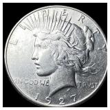 1927 Silver Peace Dollar LIGHTLY CIRCULATED
