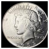 1935 Silver Peace Dollar UNCIRCULATED