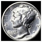 1928-S Silver Mercury Dime UNCIRCULATED