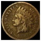 1872 Indian Head Cent LIGHTLY CIRCULATED