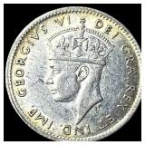 1941-C Newfoundland Silver 5 Cents  UNCIRCULATED