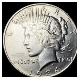 1934 Silver Peace Dollar HIGH GRADE