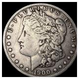 1900-S Silver Morgan Dollar NEARLY UNCIRCULATED