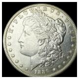1889-S Silver Morgan Dollar CHOICE AU