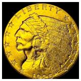 1925 Indian Head Gold $2.50 Quarter Eagle CLOSELY
