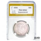 1926 Sesquicentennial Half Dollar PGA MS62