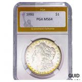 1888 Morgan Silver Dollar PGA MS64