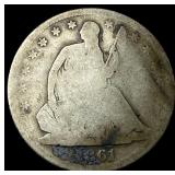 1861-S Silver Half Dollar NICELY CIRCULATED