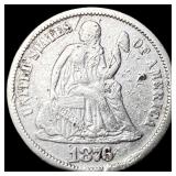 1876 Seated Liberty Dime UNCIRCULATED