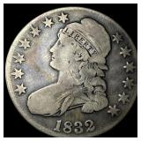 1832 Capped Bust Half Dollar LIGHTLY CIRCULATED