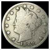 1889-O Liberty Head Nickel NICELY CIRCULATED