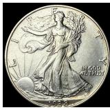 1938-D Silver Half Dollar Walking Liberty HIGH GRA
