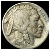 1924-S Buffalo Nickel LIGHTLY CIRCULATED