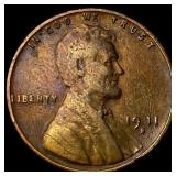 1941-S Lincoln Wheat Cent NEARLY UNCIRCULATED