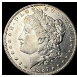 1887-O Silver Morgan Dollar CLOSELY UNCIRCULATED