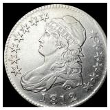 1812 Capped Bust Half Dollar NEARLY UNCIRCULATED