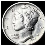 1918-D Silver Mercury Dime UNCIRCULATED