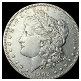 1902-S Silver Morgan Dollar CLOSELY UNCIRCULATED