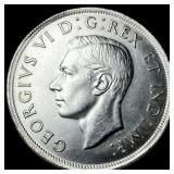 1939 Canada Silver Dollar UNCIRCULATED