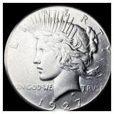 1927 Peace Silver Dollar CLOSELY UNCIRCULATED