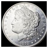 1878-S Silver Morgan Dollar CHOICE AU