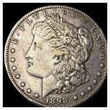 1898-S Morgan Silver Dollar NEARLY UNCIRCULATED