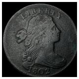 1802 Large Cent Draped Bust NEARLY UNCIRCULATED